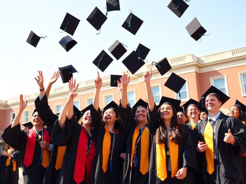 TRUEHN University graduates celebrating commencement